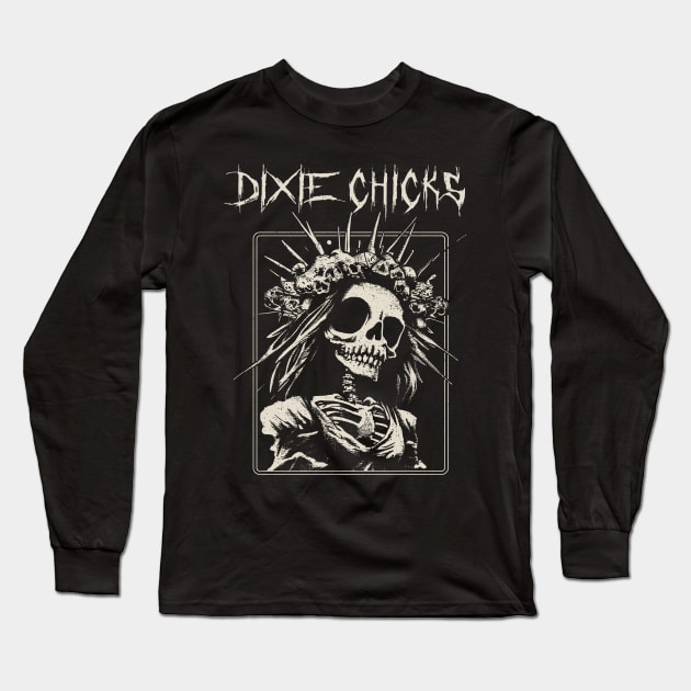 dixie chicks spooky bride Long Sleeve T-Shirt by hex pixel